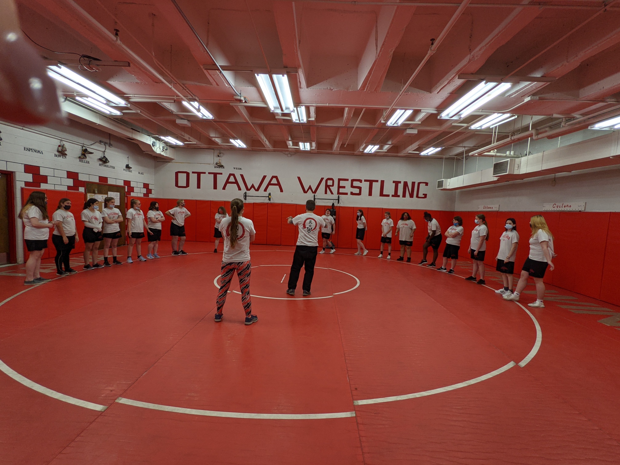 Ottawa High School Gym Class